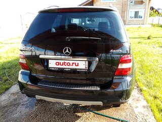 2008 Mercedes-Benz M-Класс 350 II (W164), чёрный, 1200000 рублей, вид 1