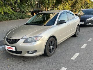 2005 Mazda 3 I (BK), золотистый, 400000 рублей, вид 1