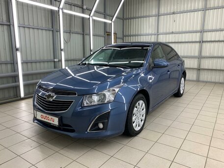 2013 Chevrolet Cruze I Рестайлинг, синий, 735000 рублей, вид 1