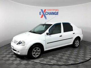 2009 Renault Logan I, белый, 299000 рублей, вид 1
