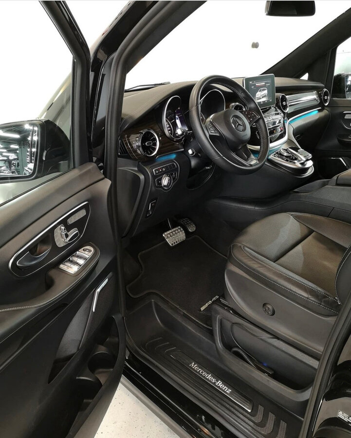2019 Mercedes-Benz V-Класс L 250 d длинный II, чёрный, 11000000 рублей - вид 3