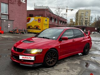 2006 Mitsubishi Lancer Evolution IX, красный, 3450000 рублей, вид 1