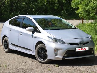 2012 Toyota Prius III Рестайлинг (XW30), голубой, 1000000 рублей, вид 1