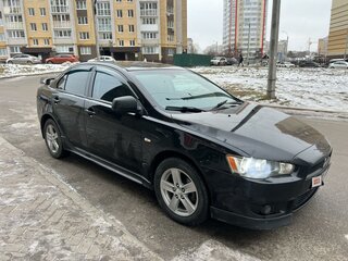 2008 Mitsubishi Lancer X, чёрный, 820000 рублей, вид 1