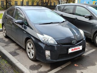 2010 Toyota Prius III (XW30), чёрный, 900000 рублей, вид 1