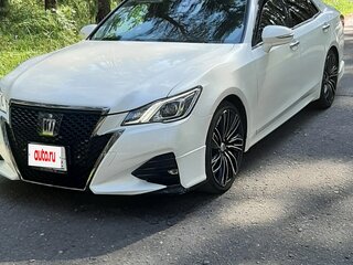 2018 Toyota Crown XIV (S210) Рестайлинг, белый, 3000000 рублей, вид 1