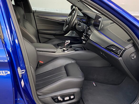 2020 BMW M5 Competition VI (F90) Рестайлинг, синий - вид 11