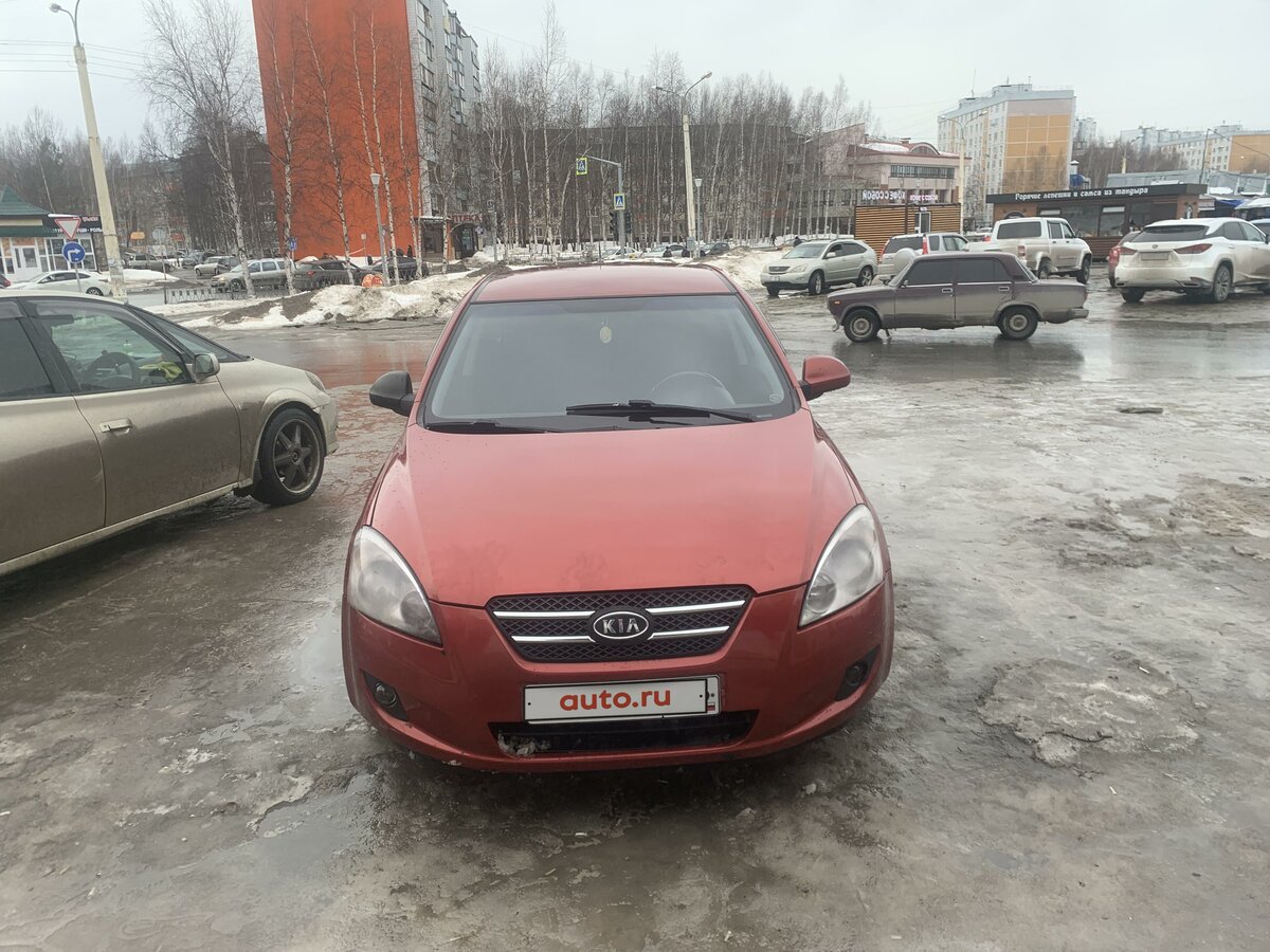 Киа СИД 2008 красный