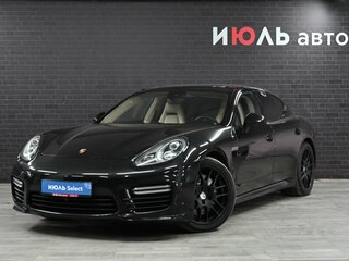 2013 Porsche Panamera Turbo I Рестайлинг, чёрный, 3000000 рублей, вид 1