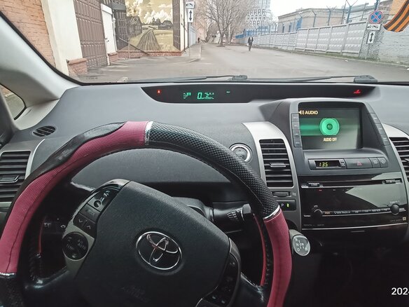 2007 Toyota Prius II Рестайлинг (XW20), чёрный, 800000 рублей - вид 12