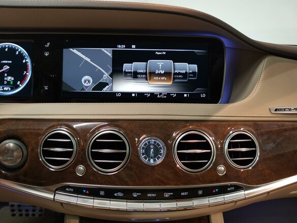 2013 Mercedes-Benz S-Класс 500 Long VI (W222, C217), коричневый - вид 14