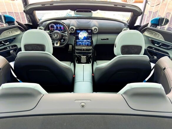 2022 Mercedes-Benz SL-Класс AMG SL 43 43 AMG IV (R232), голубой, 13900000 рублей - вид 7