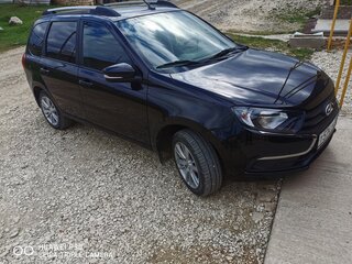 2022 Lada (ВАЗ) Granta I Рестайлинг, чёрный, 850000 рублей, вид 1