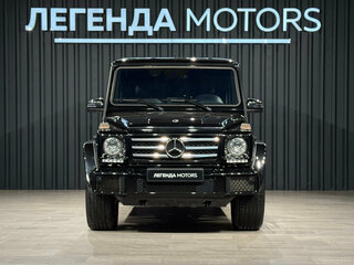 2017 Mercedes-Benz G-Класс 500 II (W463) Рестайлинг 4, чёрный, 6300000 рублей, вид 2
