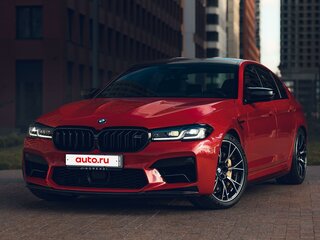 2021 BMW M5 Competition VI (F90) Рестайлинг, красный, 9800000 рублей, вид 4