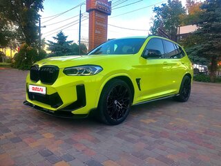 2022 BMW X3 M Competition I (F97) Рестайлинг, жёлтый, 7700000 рублей, вид 5