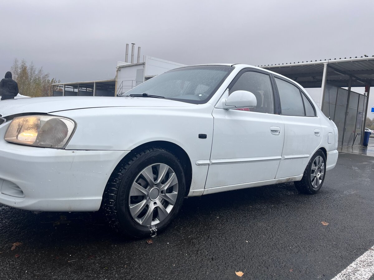Купить б/у Hyundai Accent II ТагАЗ 1.5 MT (90 л.с.) бензин механика во ...