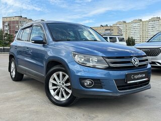 2012 Volkswagen Tiguan I Рестайлинг, синий, 1109000 рублей, вид 1