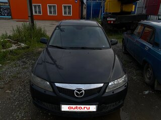 2007 Mazda 6 I (GG) Рестайлинг, чёрный, 215000 рублей, вид 1