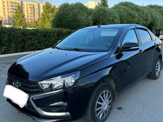2020 Lada (ВАЗ) Vesta I, чёрный, 800000 рублей, вид 1