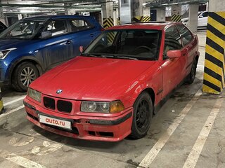 1998 BMW 3 серии Compact 316i III (E36), красный, 150000 рублей, вид 1