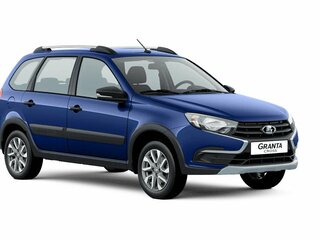 2024 Lada (ВАЗ) Granta Cross I Рестайлинг, синий, 1190000 рублей, вид 1