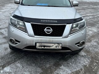 2014 Nissan Pathfinder IV, серебристый, 1670000 рублей, вид 1