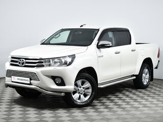 2015 Toyota Hilux VIII, белый, 2377000 рублей, вид 1