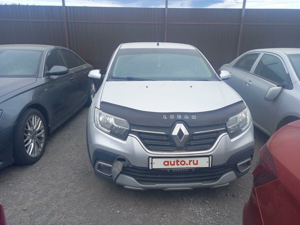 Купить б/у Renault Logan II Рестайлинг Stepway 1.6 MT (113 л.с.) бензин ...