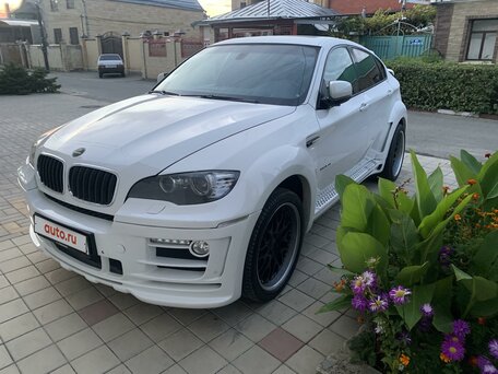 Купить б/у BMW X6 I (E71) 50i 4.4 AT (407 л.с.) 4WD бензин автомат в  Ставрополе: белый БМВ Х6 I (E71) внедорожник 5-дверный 2009 года на Авто.ру  ID 1114741456