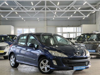 2008 Peugeot 308 I, синий, 379000 рублей, вид 1