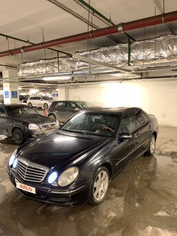2002 Mercedes-Benz E-Класс 320 III (W211, S211), синий, 375000 рублей, вид 1