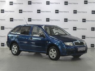 2005 Skoda Fabia I Рестайлинг, синий, 589900 рублей, вид 1