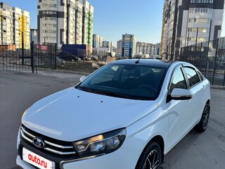 2016 Lada (ВАЗ) Vesta I, белый, 615000 рублей, вид 1