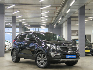 2012 Kia Sportage III, чёрный, 1179000 рублей, вид 1