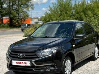 2020 Lada (ВАЗ) Granta I Рестайлинг, чёрный, 715000 рублей, вид 1