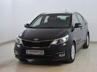 2017 Kia Rio III Рестайлинг, чёрный, 845000 рублей, вид 1