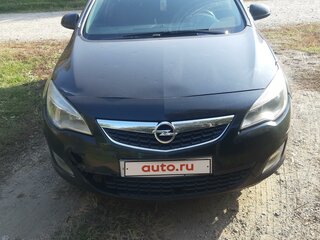 2012 Opel Astra J Рестайлинг, чёрный, 485000 рублей, вид 1