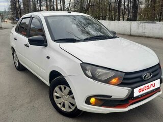 2020 Lada (ВАЗ) Granta I Рестайлинг, белый, 499000 рублей, вид 1