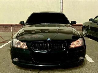 2008 BMW 3 серии 318i V (E90/E91/E92/E93) Рестайлинг, чёрный, 850000 рублей, вид 1