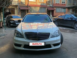 2009 Mercedes-Benz S-Класс 500 Long V (W221) Рестайлинг, белый, 2000000 рублей, вид 1