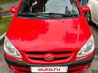 2008 Hyundai Getz I Рестайлинг, красный, 520000 рублей, вид 1