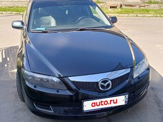 2005 Mazda 6 I (GG), чёрный, 500000 рублей, вид 1