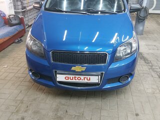 2010 Chevrolet Aveo I Рестайлинг, синий, 390000 рублей, вид 1