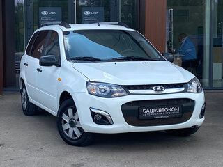 2016 Lada (ВАЗ) Kalina II, белый, 620000 рублей, вид 1