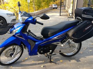 2024 Honda Wave, синий, 222000 рублей, вид 1