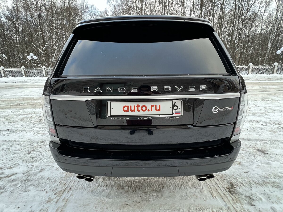 2017 Land Rover Range Rover IV, чёрный, 5750000 рублей - вид 5