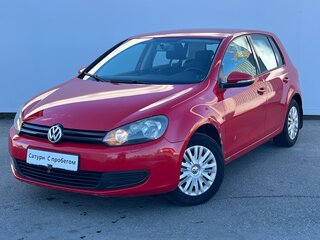 2011 Volkswagen Golf VI, красный, 690000 рублей, вид 1
