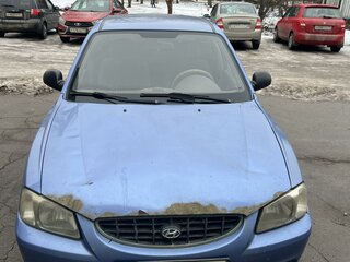 2007 Hyundai Accent ТагАЗ II, фиолетовый, 270000 рублей, вид 1