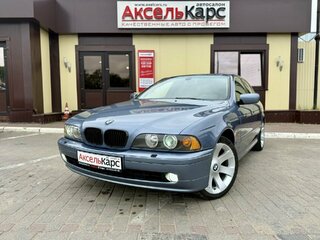 2001 BMW 5 серии 520i IV (E39) Рестайлинг, синий, 899000 рублей, вид 1